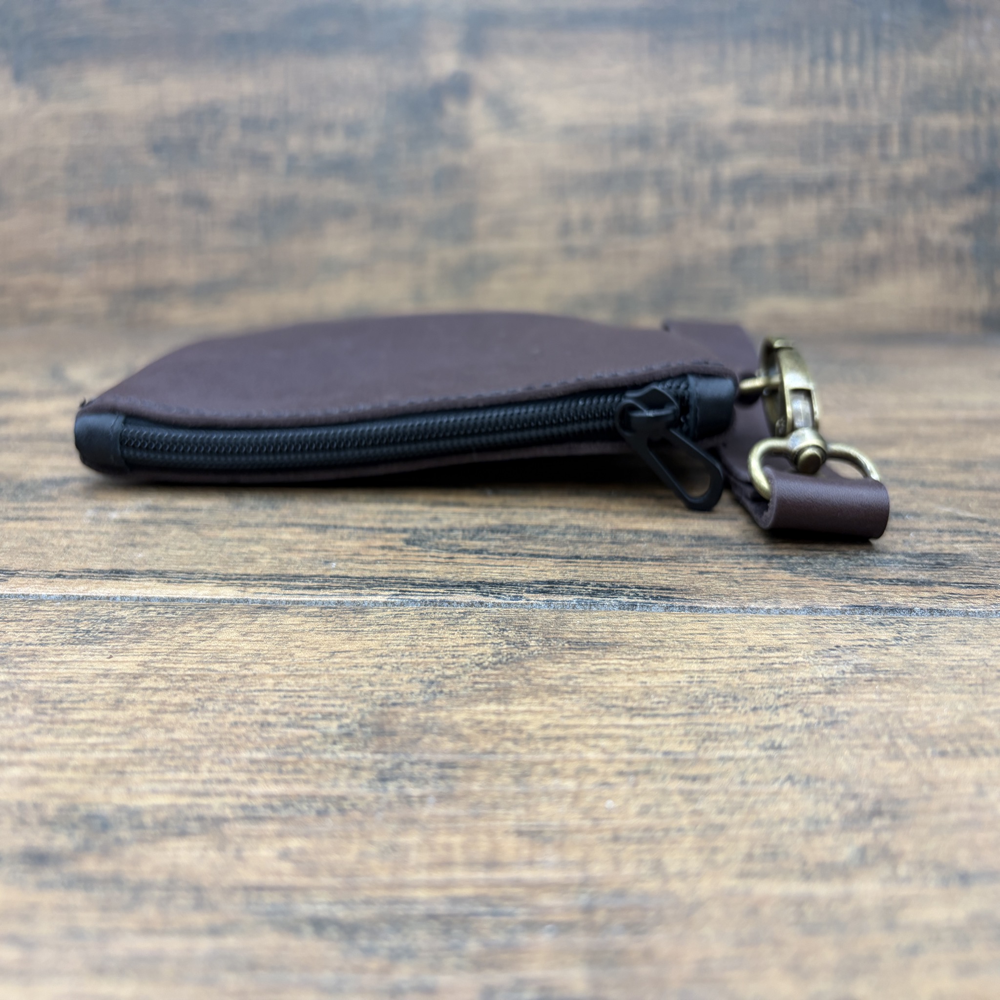 Wristlet | Dark Brown | Antique Brass - Image 4