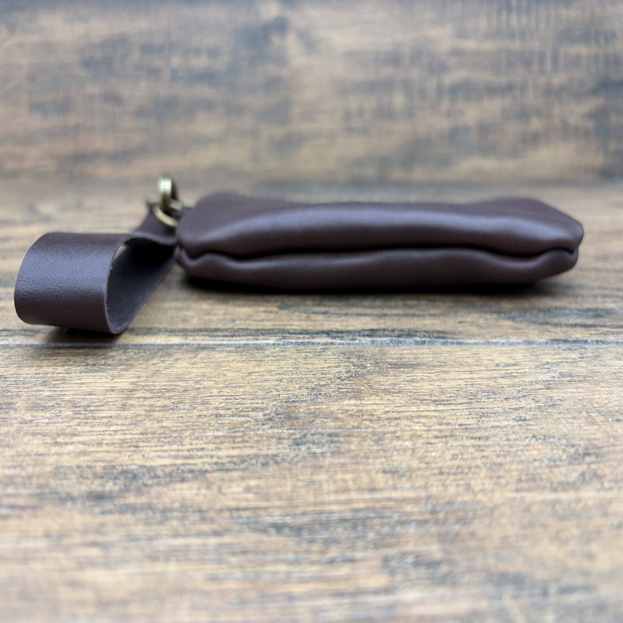 Wristlet | Dark Brown | Antique Brass - Image 2