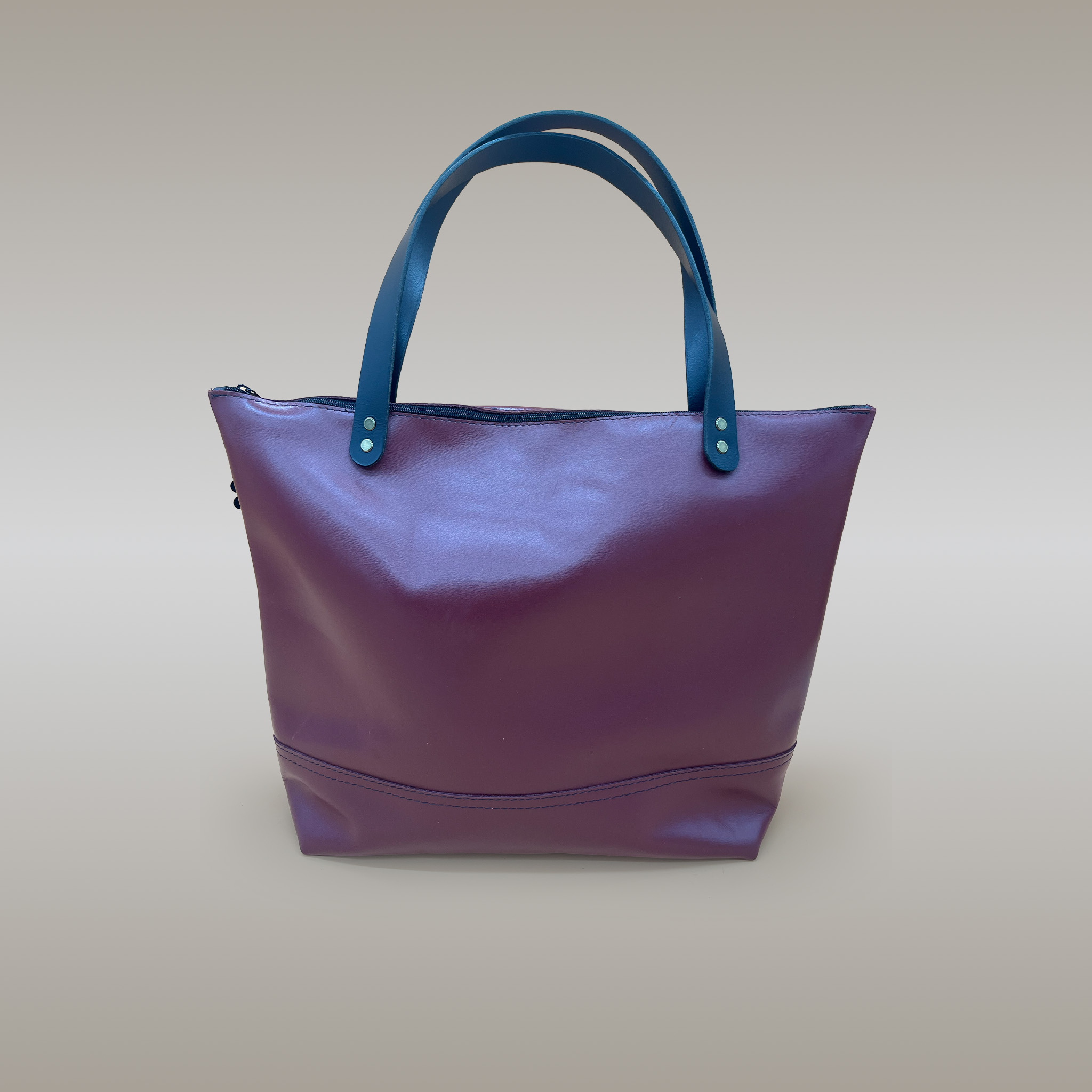 Legacy Leather Bag | Canvas | Autumn Leaves Panel | Large - Image 3
